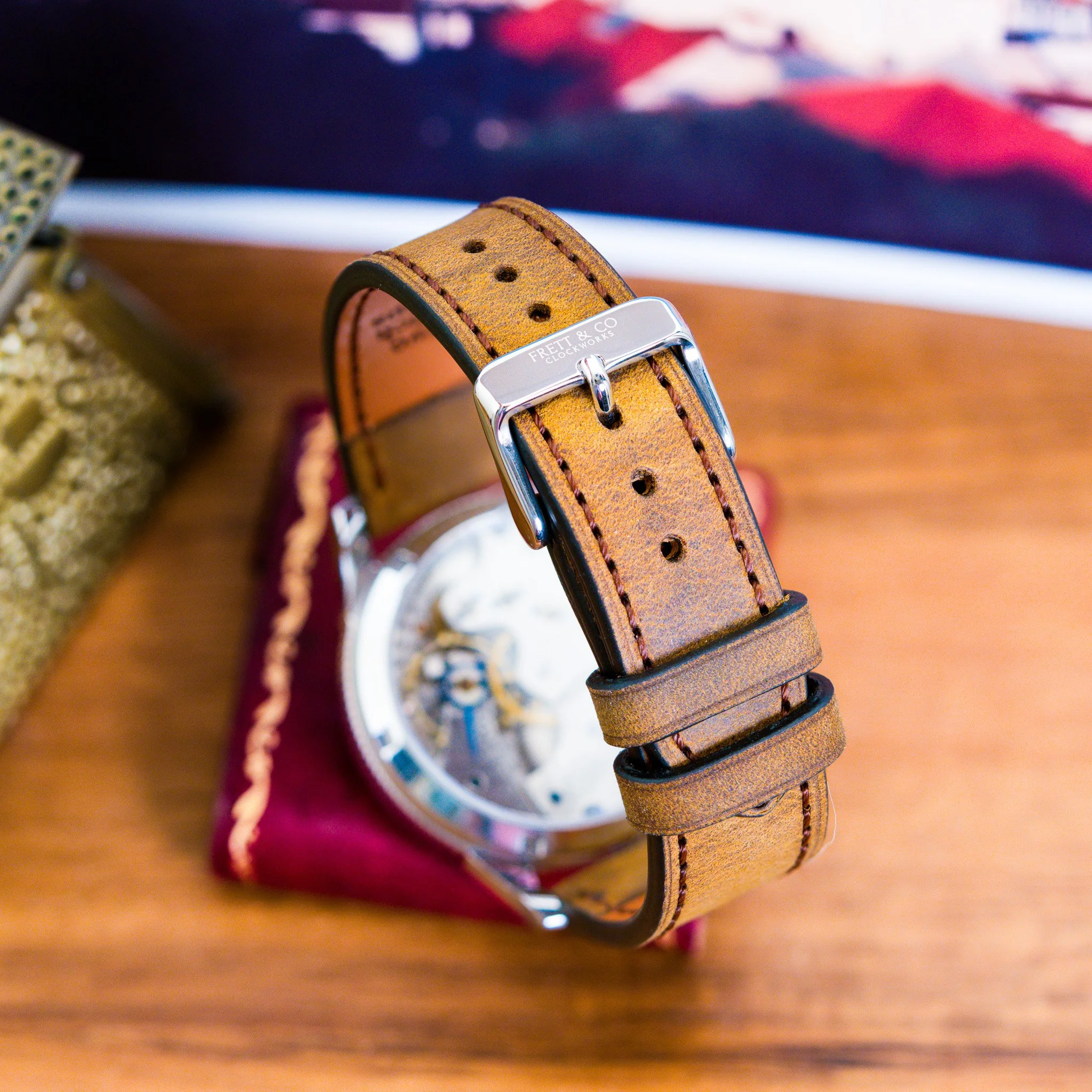 Waltham pocket watch conversion — Frett & Co Clockworks